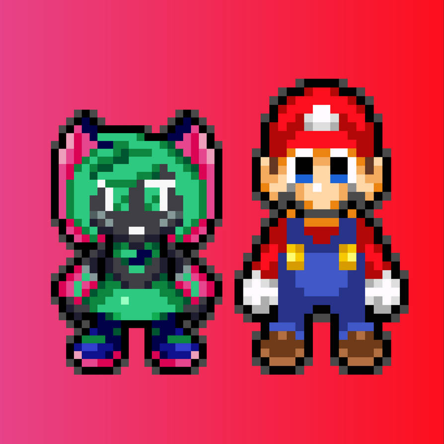 Mario and Starry Size comparison V2 by KratosGoji91 on DeviantArt