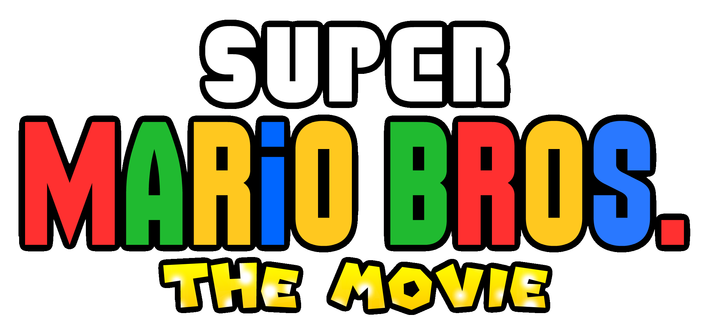 Super Mario Bros Logo SVG