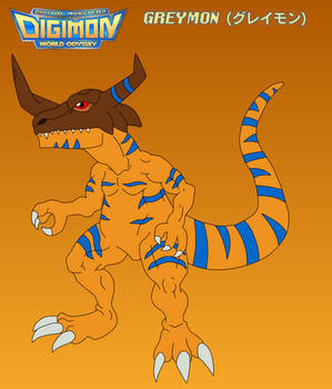 Greymon Concept (World Odyssey)