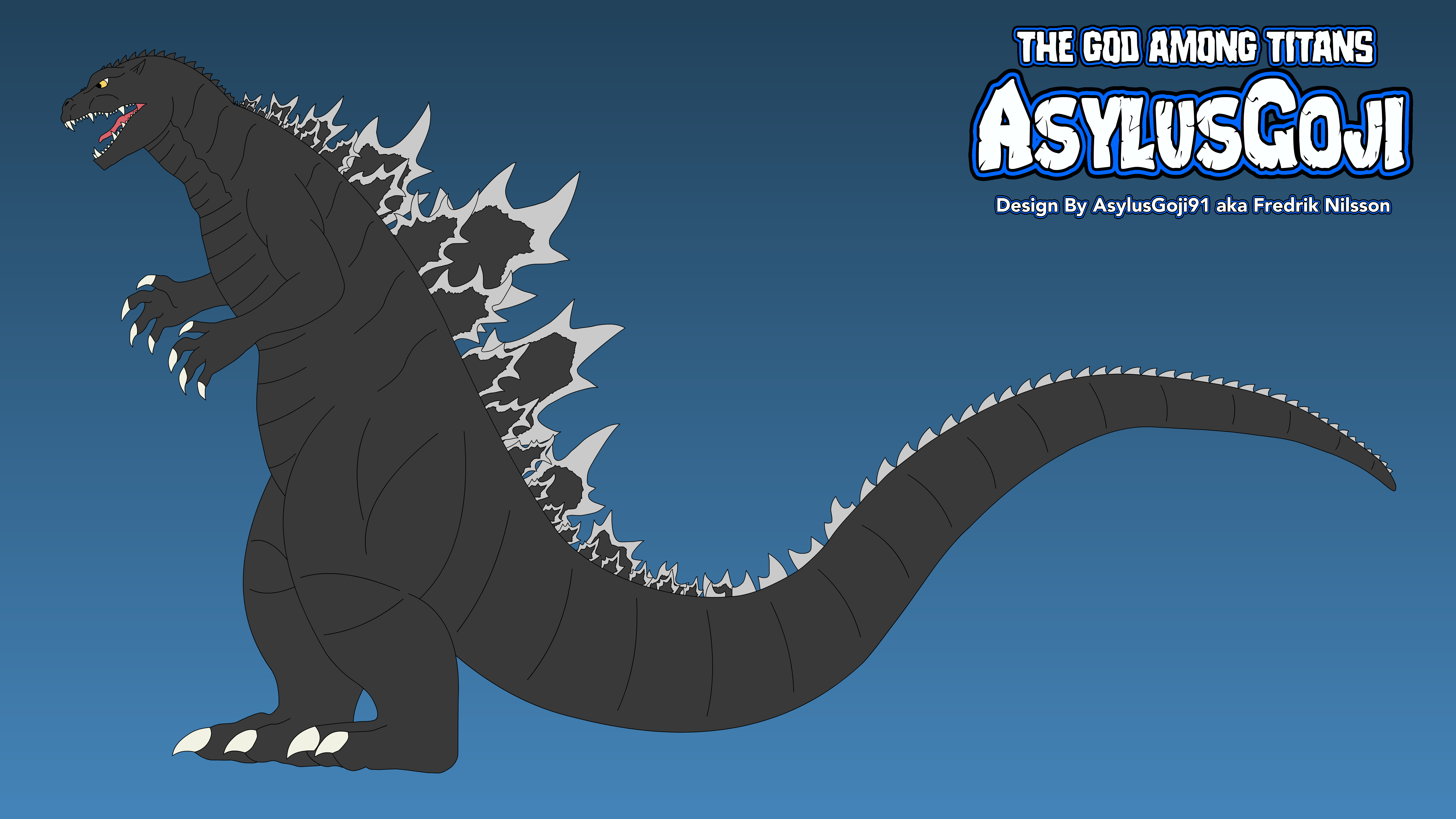 ForeverGoji - Godzilla redesign by ForeverwingFANDOM on DeviantArt