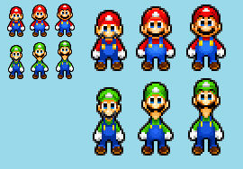 SMBHotS - Mario Bros Color Palette 2021 by KratosGoji91 on DeviantArt