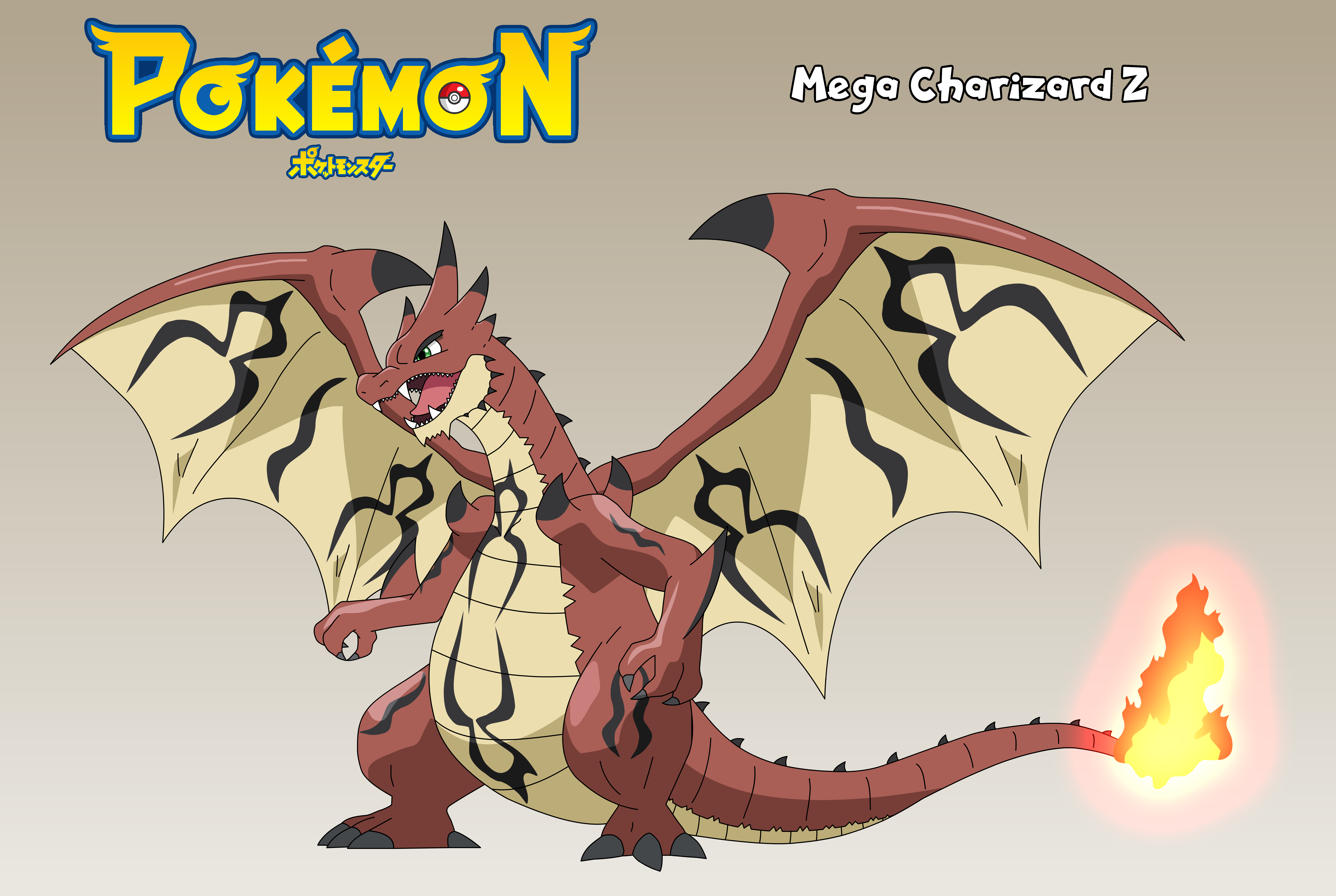 Mega Charizard Z Design By KratosGoji91 On DeviantArt mega-charizard-z-design-by-kratosgoji91-on-deviantart