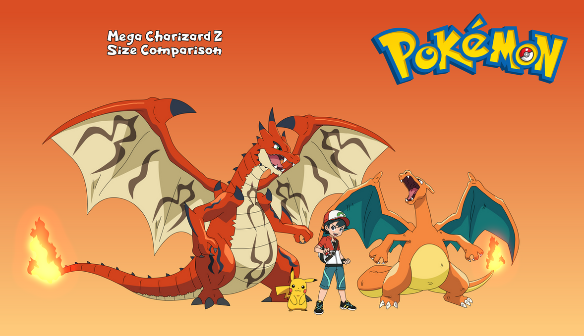 Charizard Height Comparison