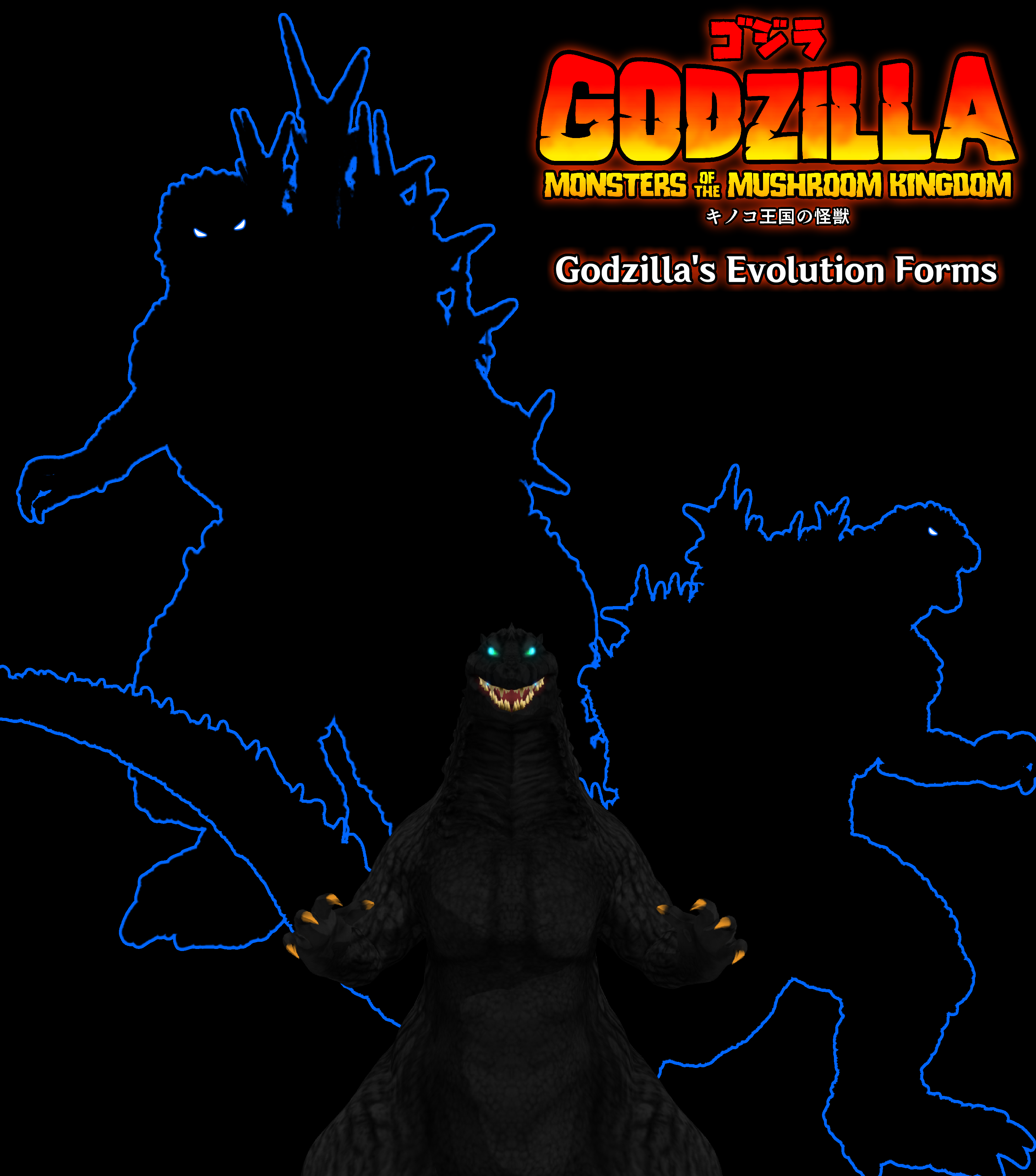 Godzilla Evolution Design Godzilla's New Evolution Forms by KratosGoji91 on DeviantArt
