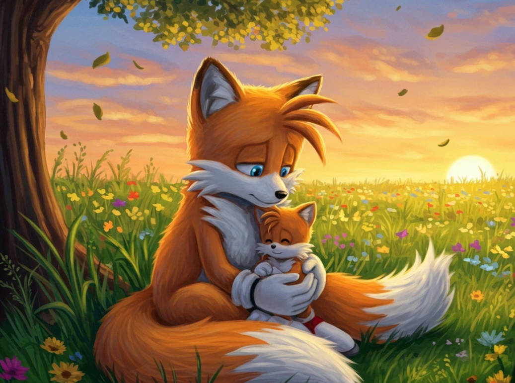 Tails fan art by Maddisong on DeviantArt