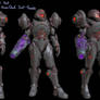 Halo/ Metroid Varia Dark suit