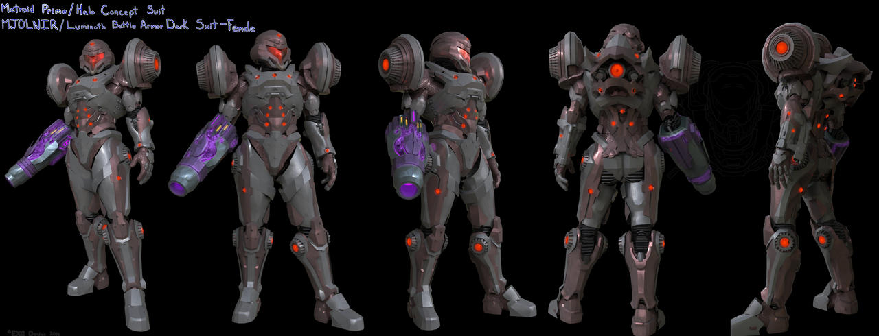 Halo/ Metroid Varia Dark suit by Dutch02 on DeviantArt