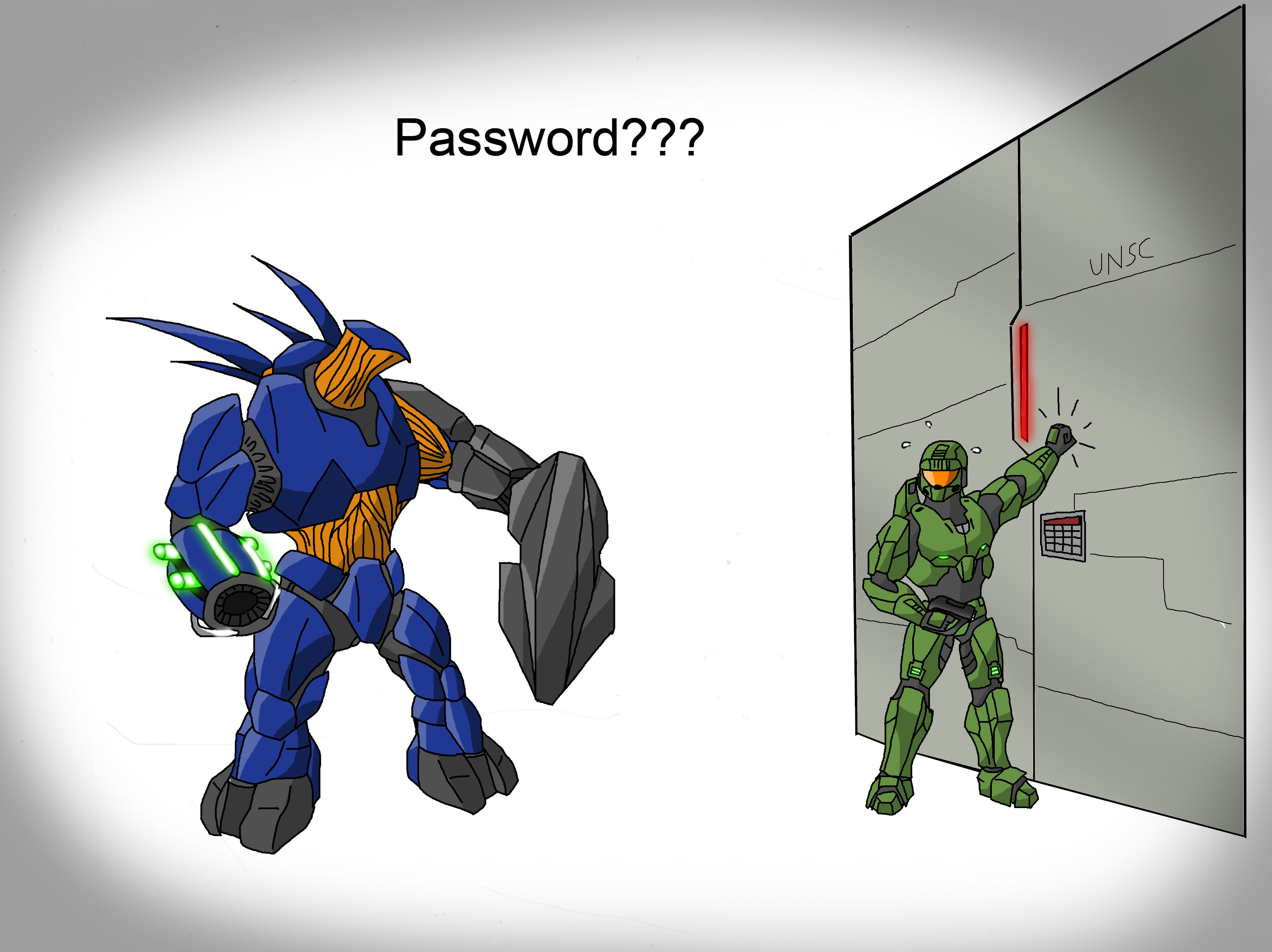 Password: 'open' by DemonicCriminal on DeviantArt