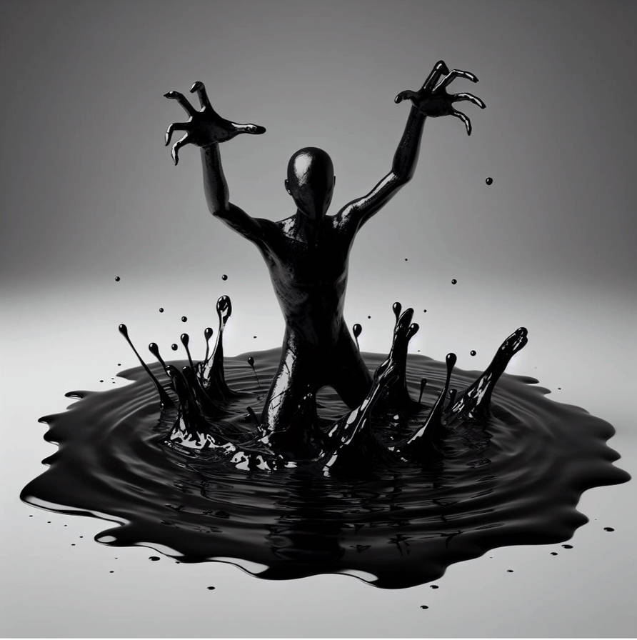 Humanoid Ink Creature The ink ghost... by Gael2021 on DeviantArt