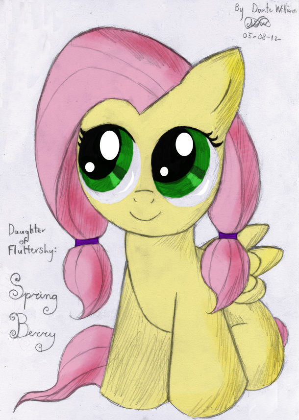 Fluttershy's Daughter - Spring Berry - OC