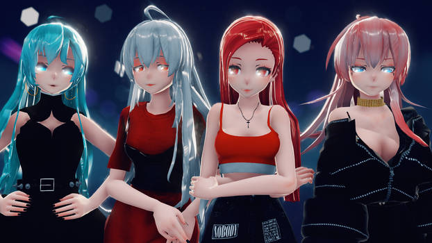 [MMD|COLLAB] BADDEST MODELS DL