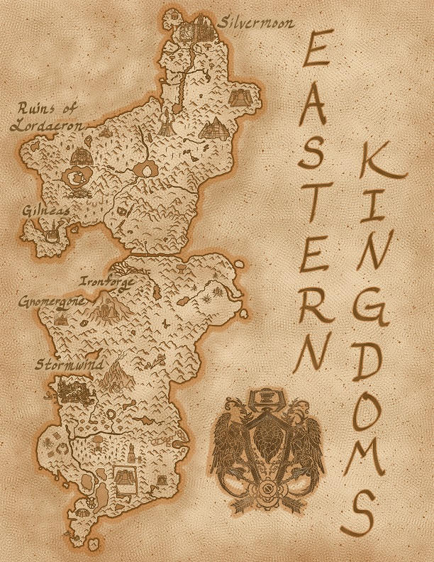 Eastern Rite Map Eastern kingdoms map by ForsakenGuard on DeviantArt