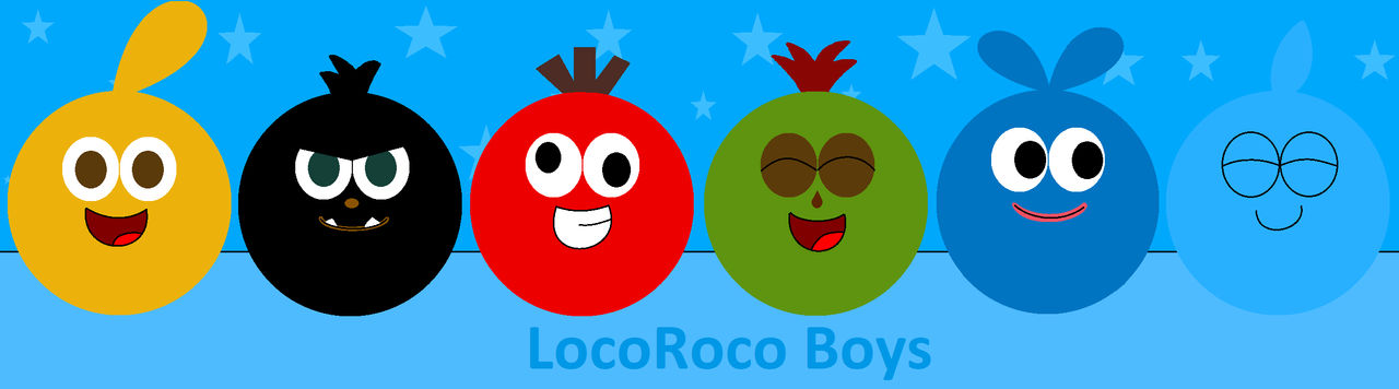 LocoRoco Boys (Remake) by mamafathia on DeviantArt