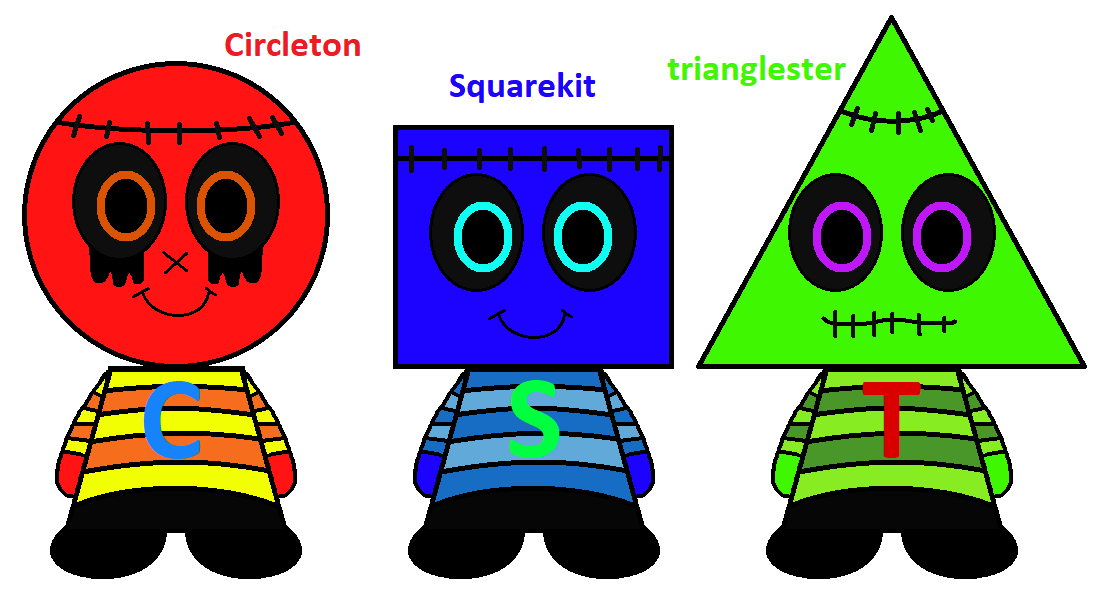 Shape Trio MHS Oc The Shape Trio by mamafathia on DeviantArt
