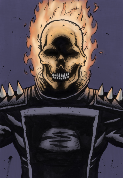 Ghost Rider Bust