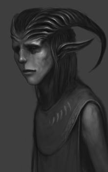 Satyr portrait