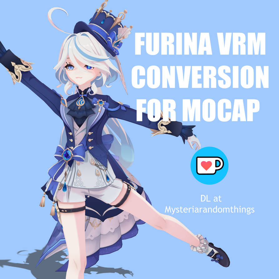 Genhsin Impact Furina VRM conversion by MysteriaRandomthings on DeviantArt