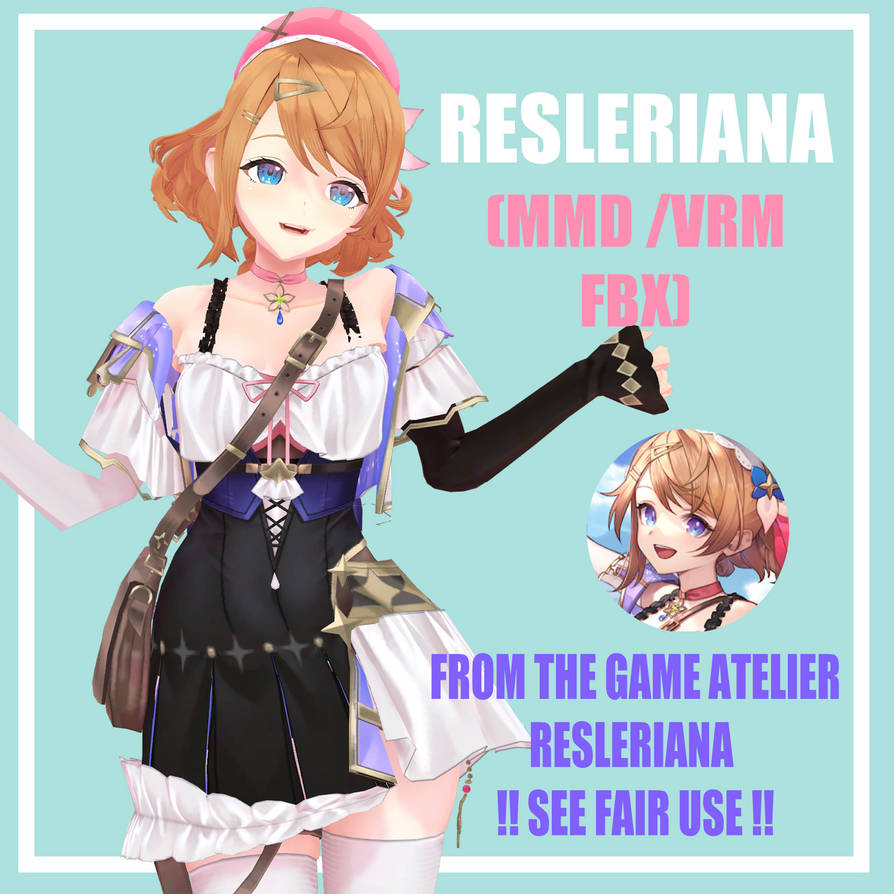 Resleriana MMD/VRM model from Atelier Resleriana by ...