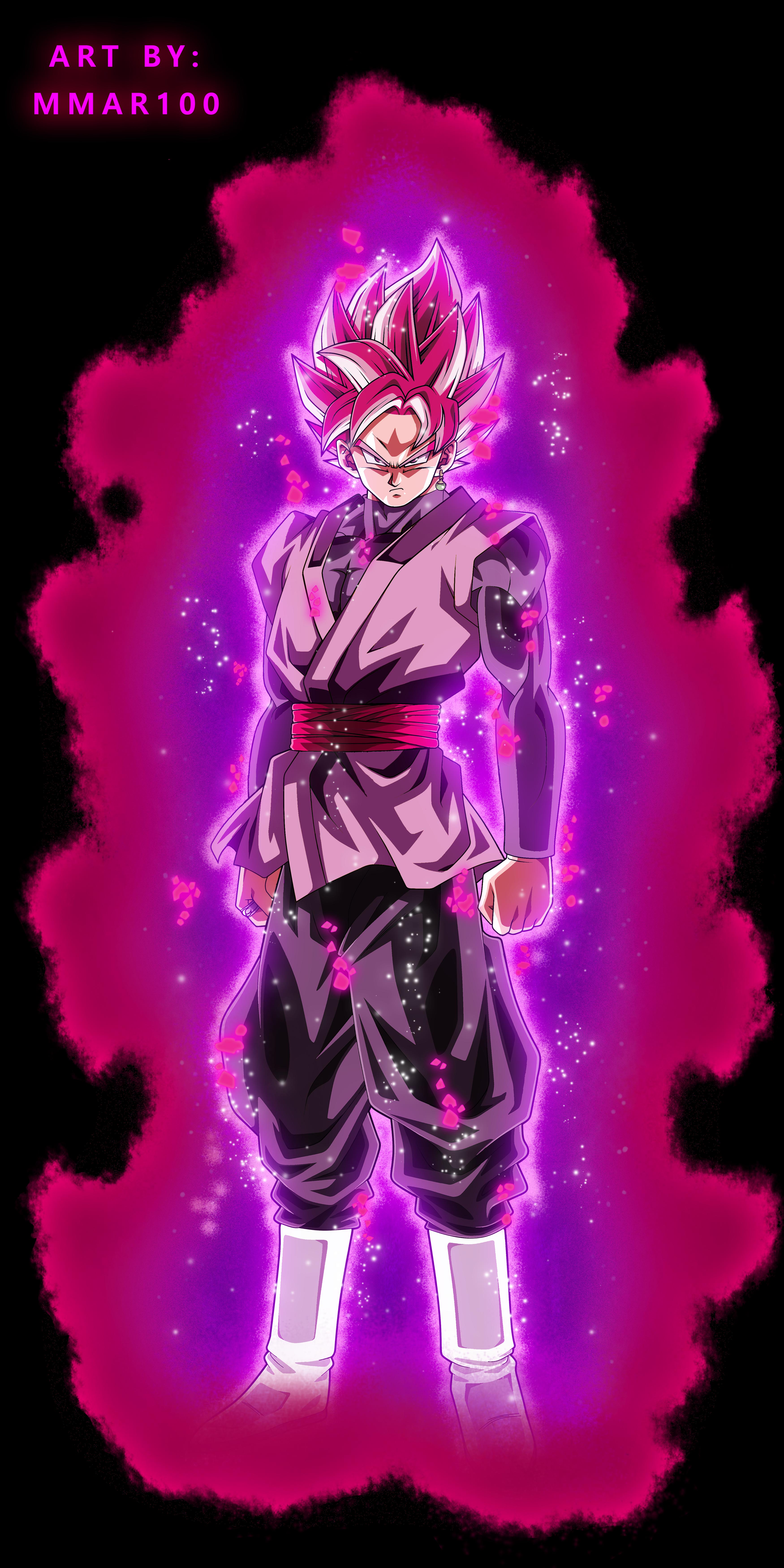 FEAR MY DIVINE WRATH! BEHOLD, SUPER SAIYAN ROSE!!! by MMAR100 on DeviantArt