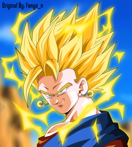 Dragon Ball - Vegito Super Saiyajin by RMRLR2020 on DeviantArt