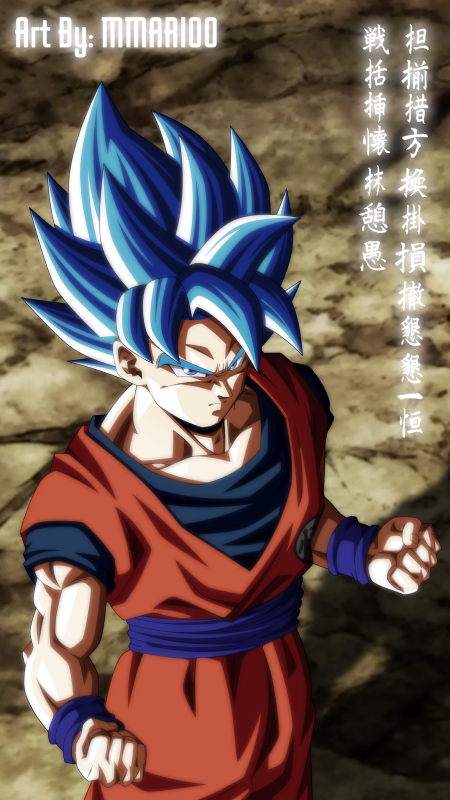 Goku FnF SSJ Blue Evolution Limit Breaker V1 by VectorxD115 on DeviantArt