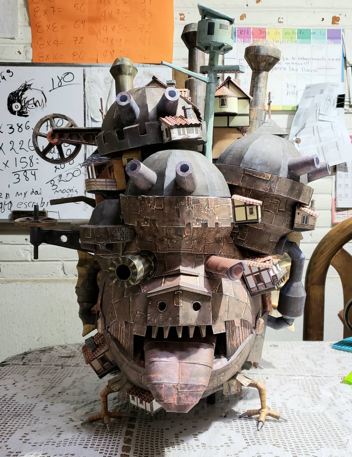 Howler Papercraft Howl's moving castle papercraft by theg3org3 on DeviantArt