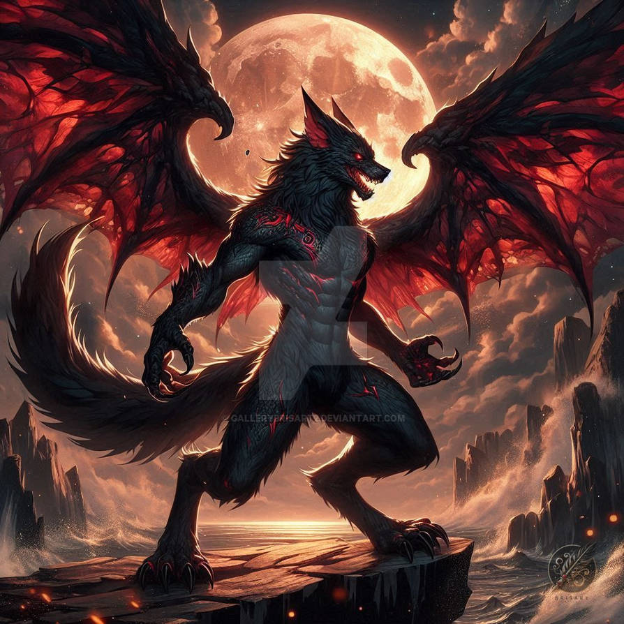 Deviantart Pythos Werewolf Werewolf by GalleryBrisArt2 on DeviantArt