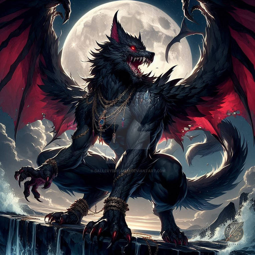Deviantart Pythos Werewolf Werewolf by GalleryBrisArt2 on DeviantArt