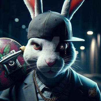 Bad Rabbit by GalleryBrisArt2 on DeviantArt