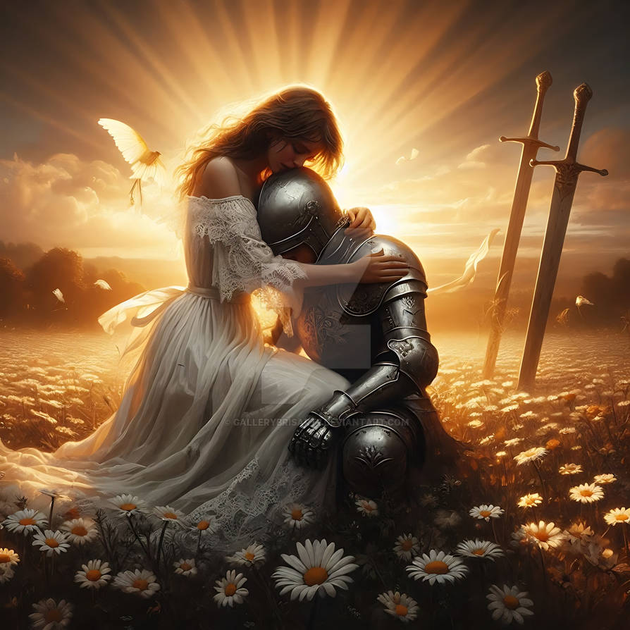 Knight and Lady by GalleryBrisArt2 on DeviantArt