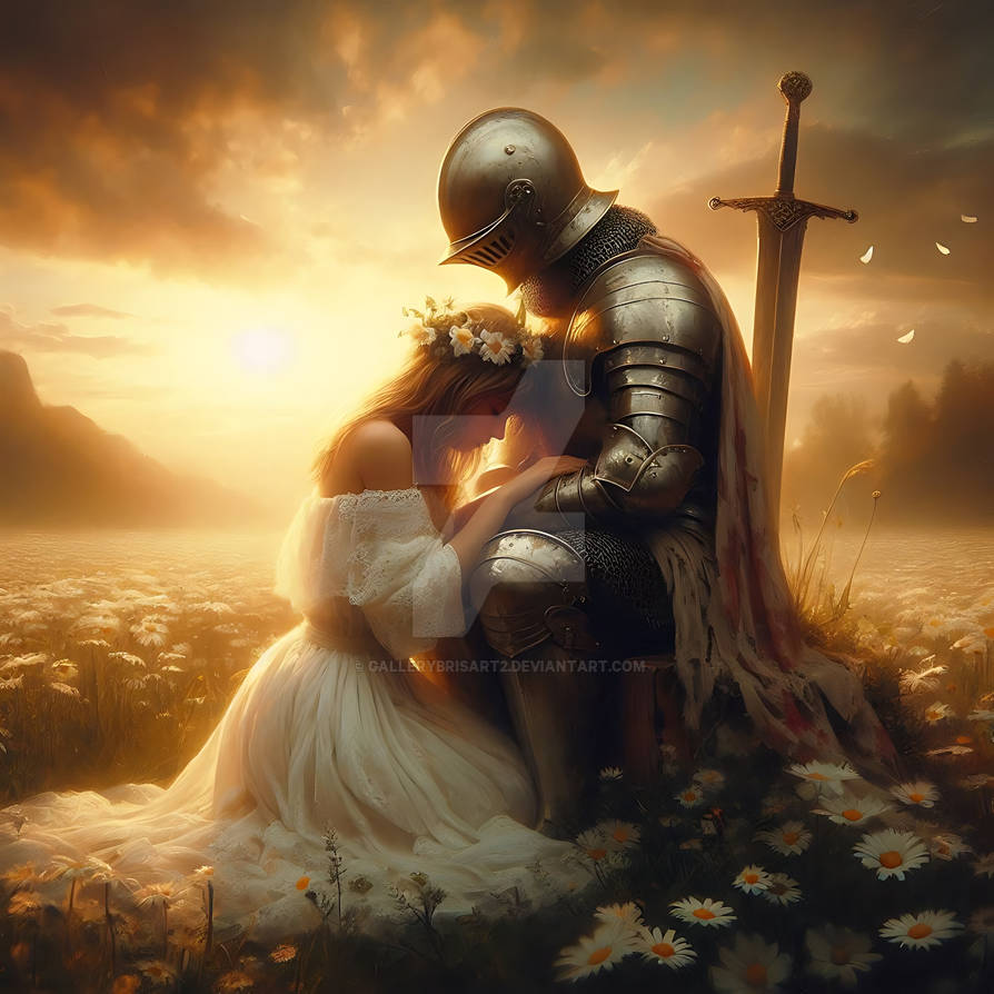 Knight and Lady by GalleryBrisArt2 on DeviantArt