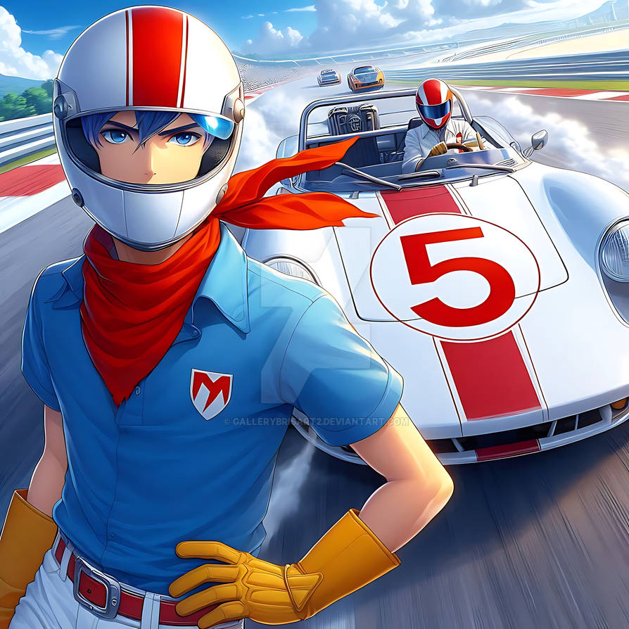 Speed Racer Anthropomorphic Speed Racer by GalleryBrisArt2 on DeviantArt