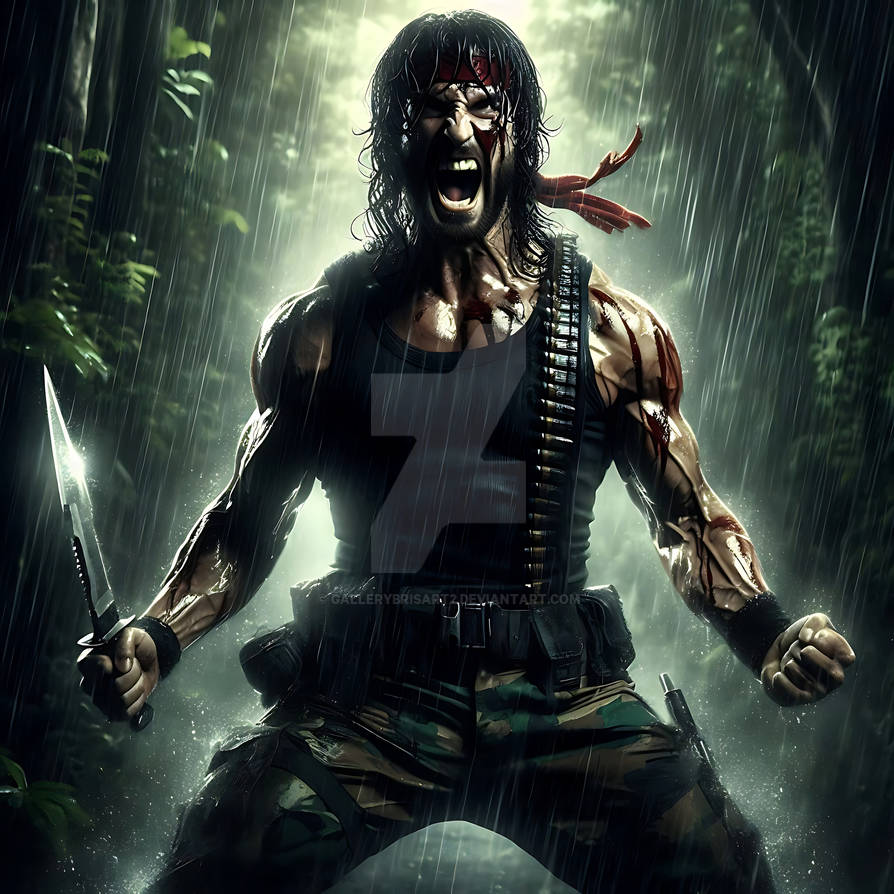 Gingerbread Man Rambo Rambo by GalleryBrisArt2 on DeviantArt