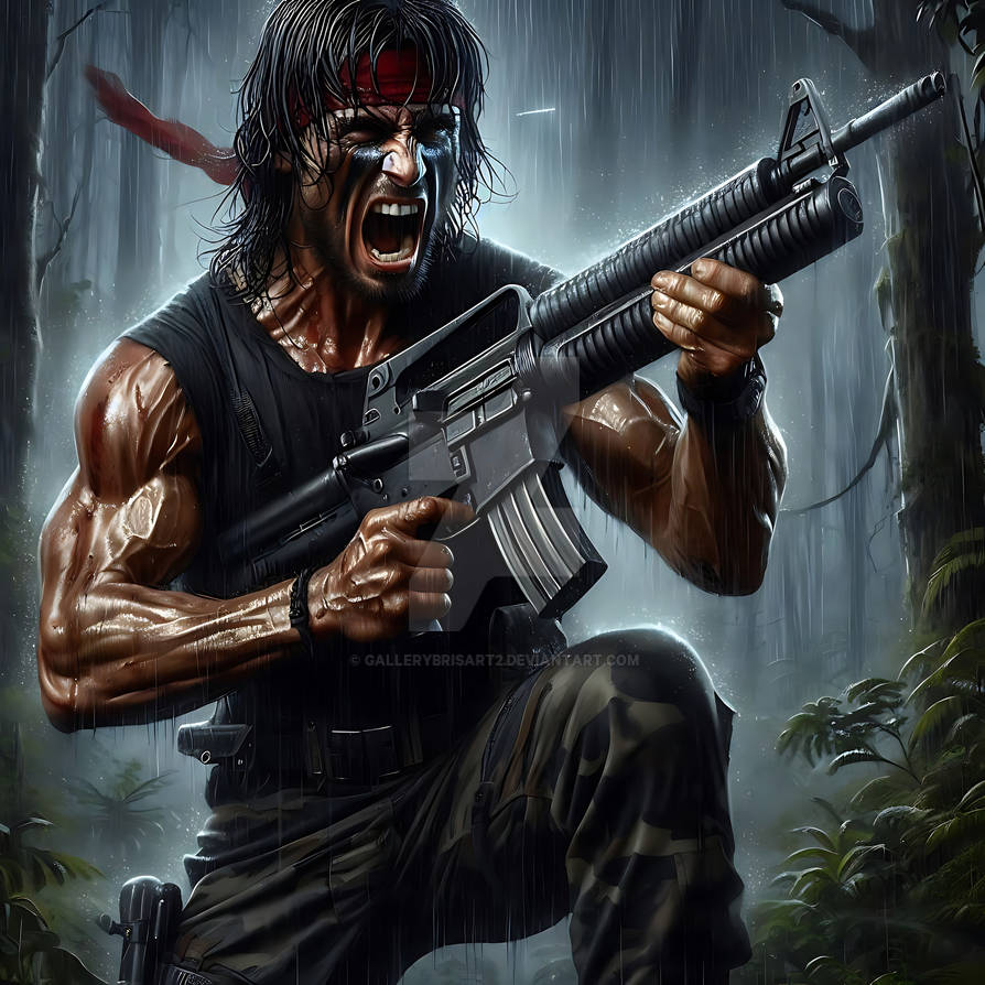 Gingerbread Man Rambo Rambo by GalleryBrisArt2 on DeviantArt