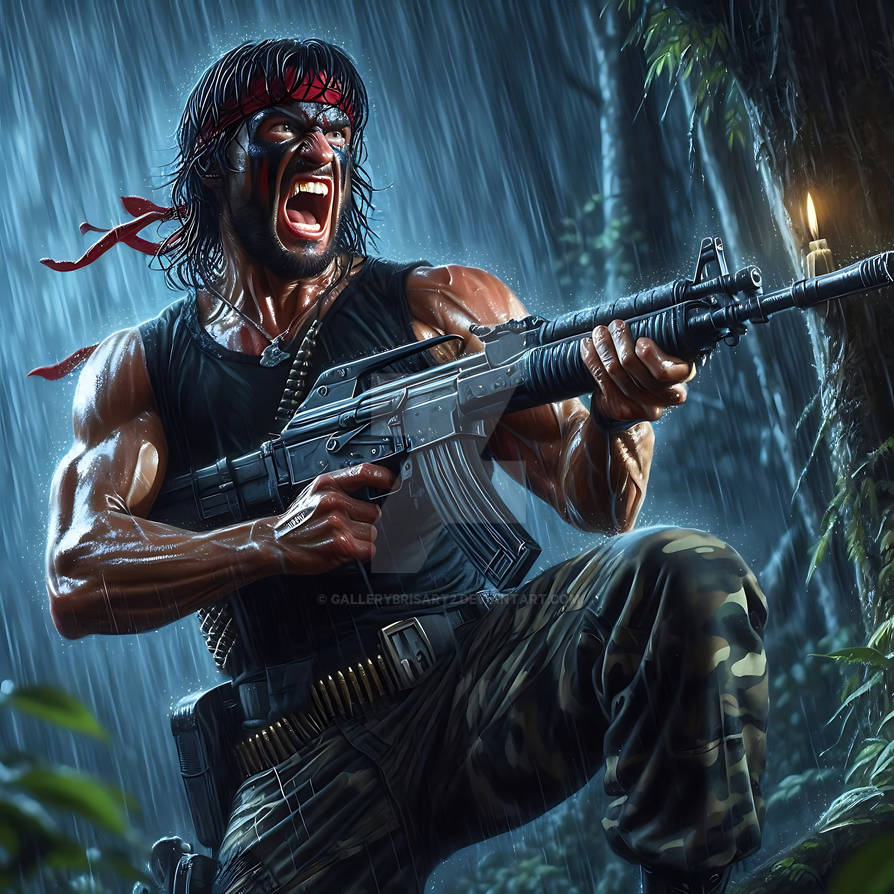 Rambo by GalleryBrisArt2 on DeviantArt