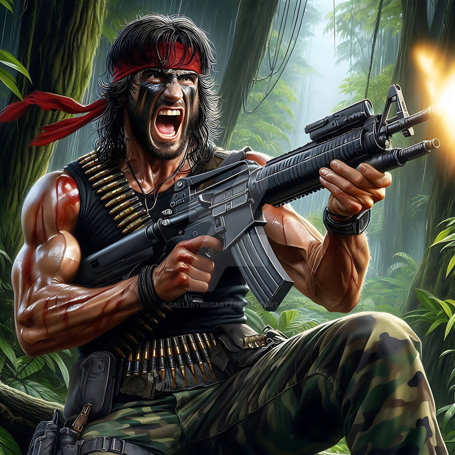 Gingerbread Man Rambo Rambo by GalleryBrisArt2 on DeviantArt