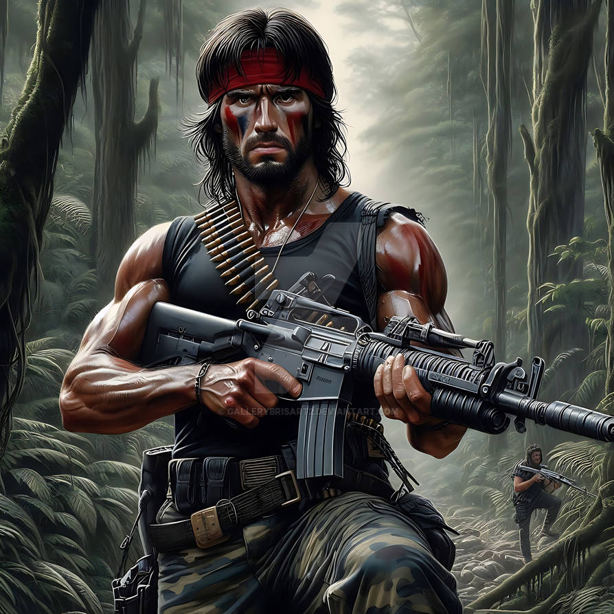 Rambo by GalleryBrisArt2 on DeviantArt
