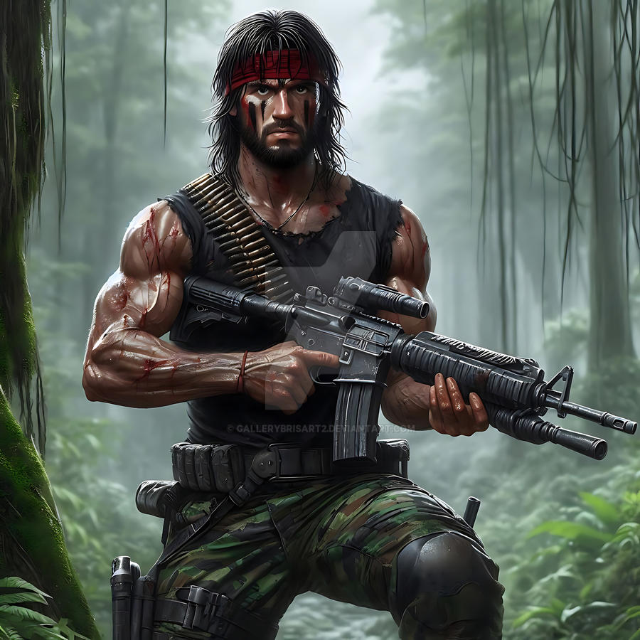 Ugly Rambo's Rambo by GalleryBrisArt2 on DeviantArt
