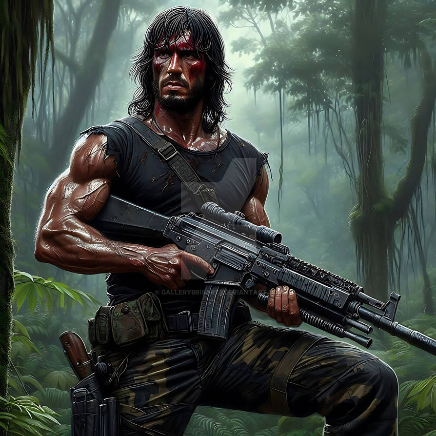 Rambo by GalleryBrisArt2 on DeviantArt