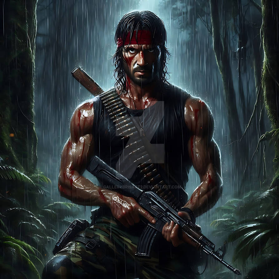 Depressed Rambo Rambo by GalleryBrisArt2 on DeviantArt