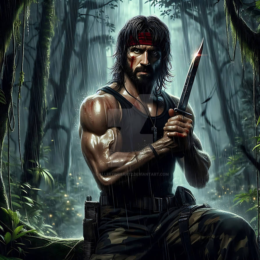 Ugly Rambo's Rambo by GalleryBrisArt2 on DeviantArt