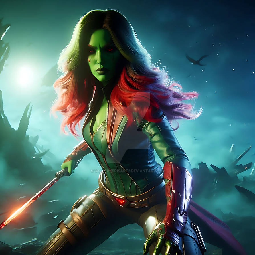Princess Gamora Avengers - Guardians of the Galaxy - Gamora by GalleryBrisArt2 on ...
