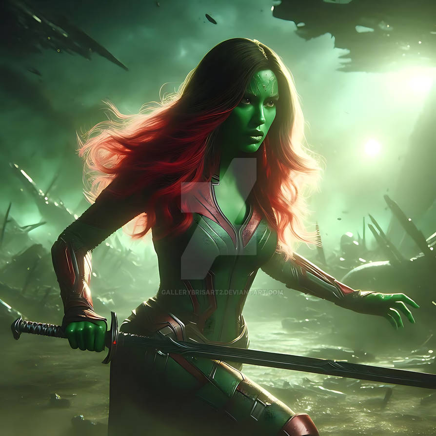 Princess Gamora Avengers - Guardians of the Galaxy - Gamora by GalleryBrisArt2 on ...