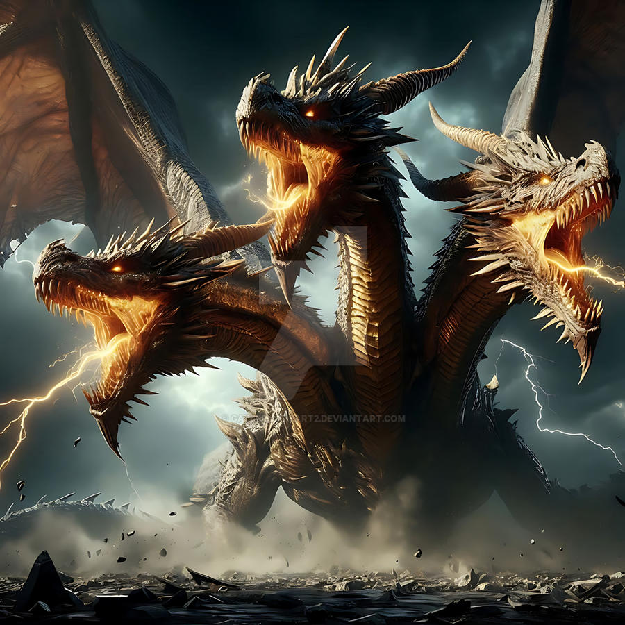 King Ghidorah By GalleryBrisArt2 On DeviantArt king-ghidorah-by-gallerybrisart2-on-deviantart