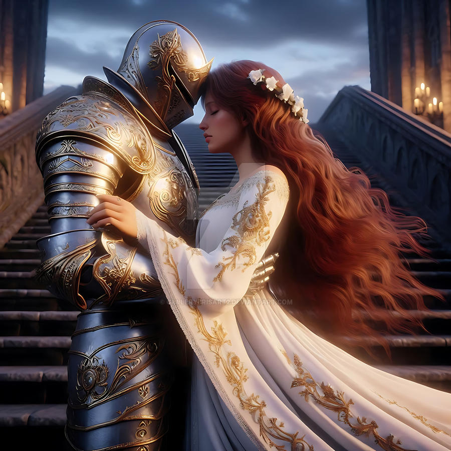 Knight and Lady by GalleryBrisArt2 on DeviantArt