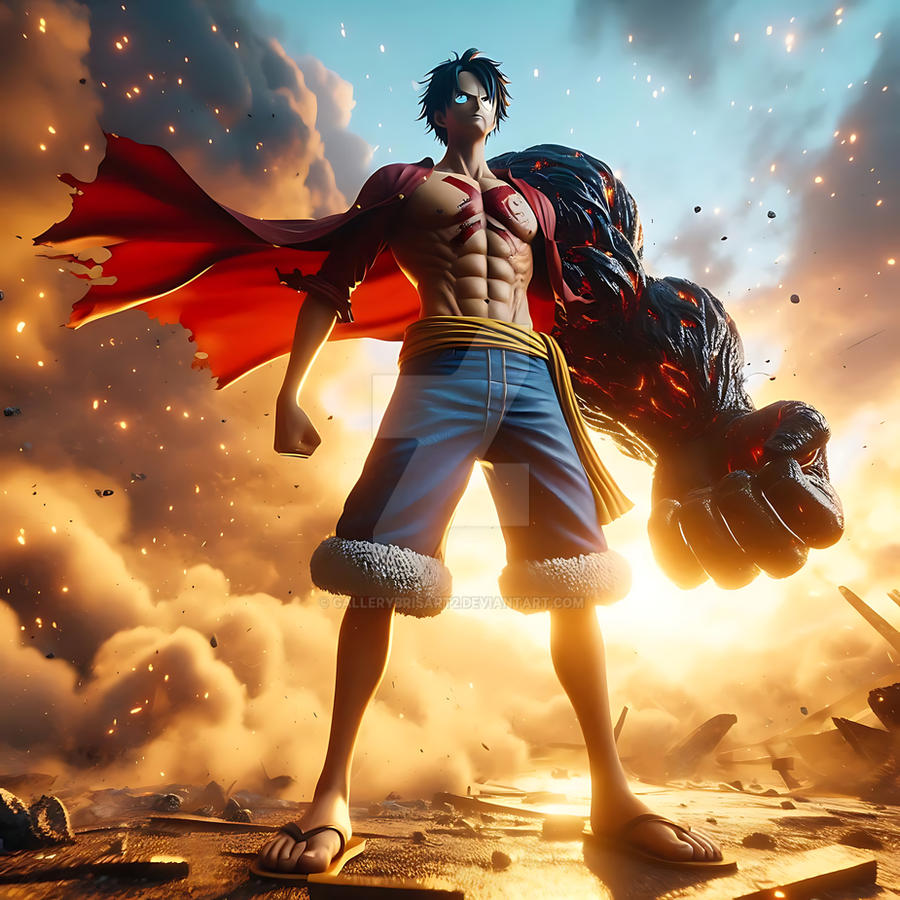 One Piece - Luffy Gear 3 by GalleryBrisArt2 on DeviantArt