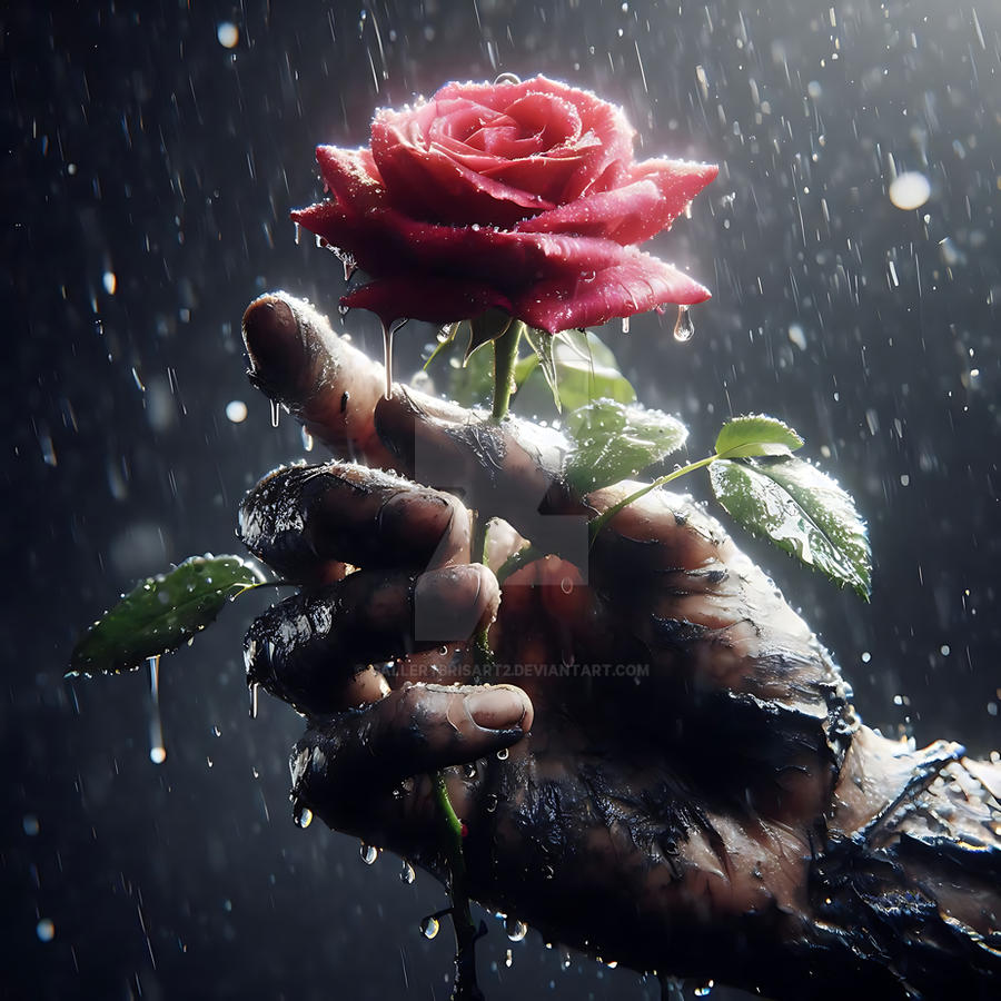 Happy Roses Vs Sad Roses Sad Rose by GalleryBrisArt2 on DeviantArt