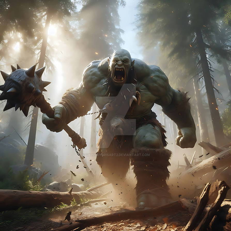 Cowboy Ogres Wild Ogre by GalleryBrisArt2 on DeviantArt