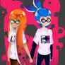 Splatoon- Blue x Orange