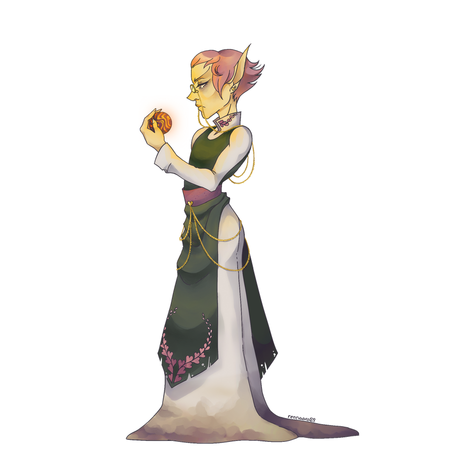 Ragged High Elf (Free to use DnD token) by RenNaara on DeviantArt